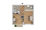 Etagenwohnung Dittelbrunn - 2 Zimmer, 39 m&sup2;, 500&euro; | Angebot:26644286
