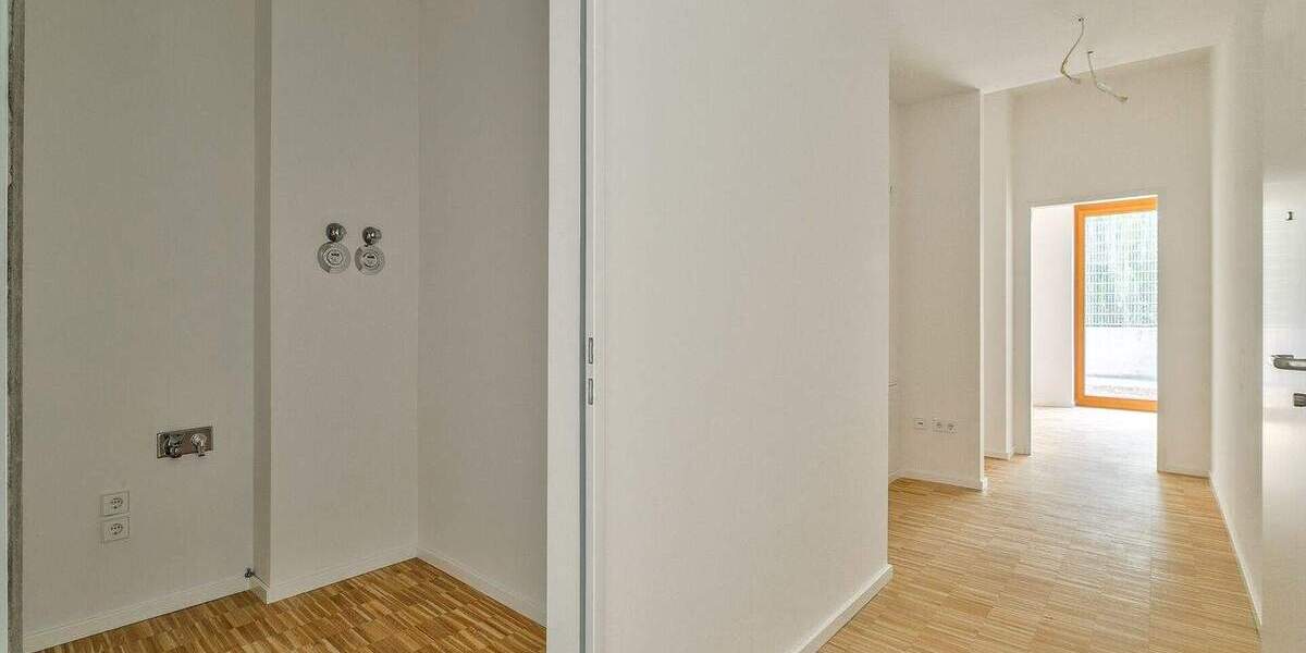 Licht, Ruhe und Stil - Neubau im geschützten Innenhof 3 zimmer