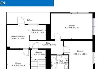 Komplette Sanierte Wohnung in Borbeck zu vermieten für zimmer