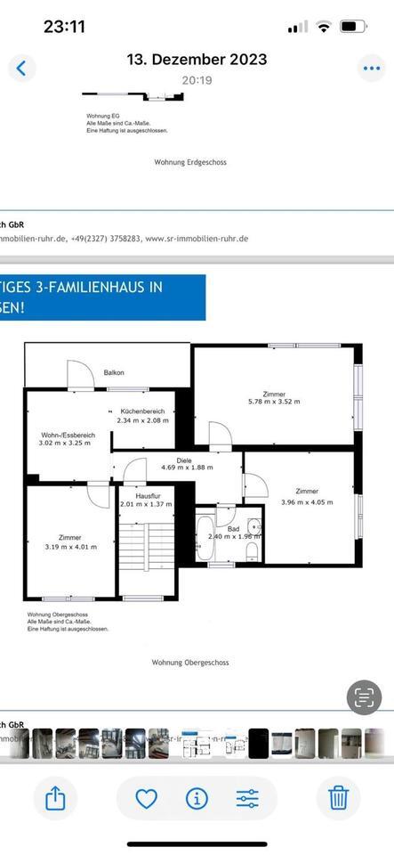 Komplette Sanierte Wohnung in Borbeck zu vermieten für zimmer