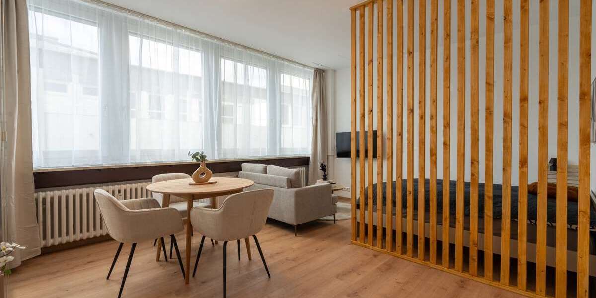 Etagenwohnung Köln / Altstadt-Nord Nord - 1 Zimmer, 35 m&sup2;, 1.355&euro; | Angebot:25457451
