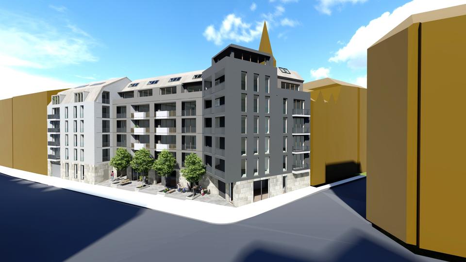 Etagenwohnung Dresden Neustadt - 1 Zimmer, 47 m&sup2;, 925&euro; | Angebot:26653286
