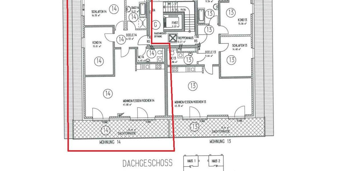 Einfamilienhaus Celle Neustadt/Heese - 3 Zimmer, 111 m&sup2;, 1.320&euro; | Angebot:26538412