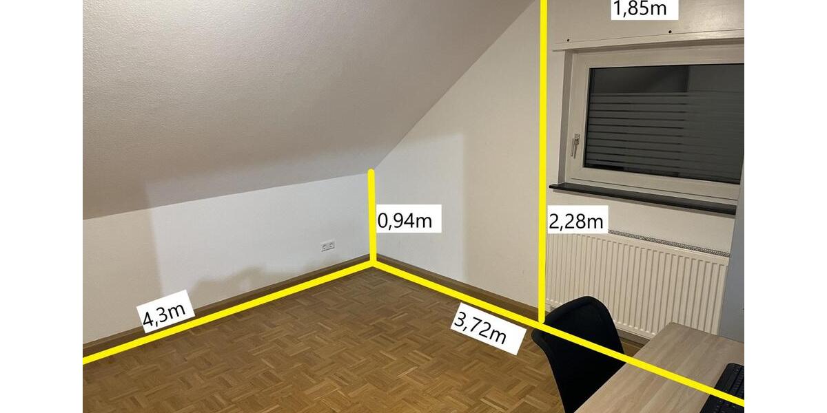 Dachgeschoßwohnung Gaggenau - 3 Zimmer, 66 m&sup2;, 660&euro; | Angebot:24862976