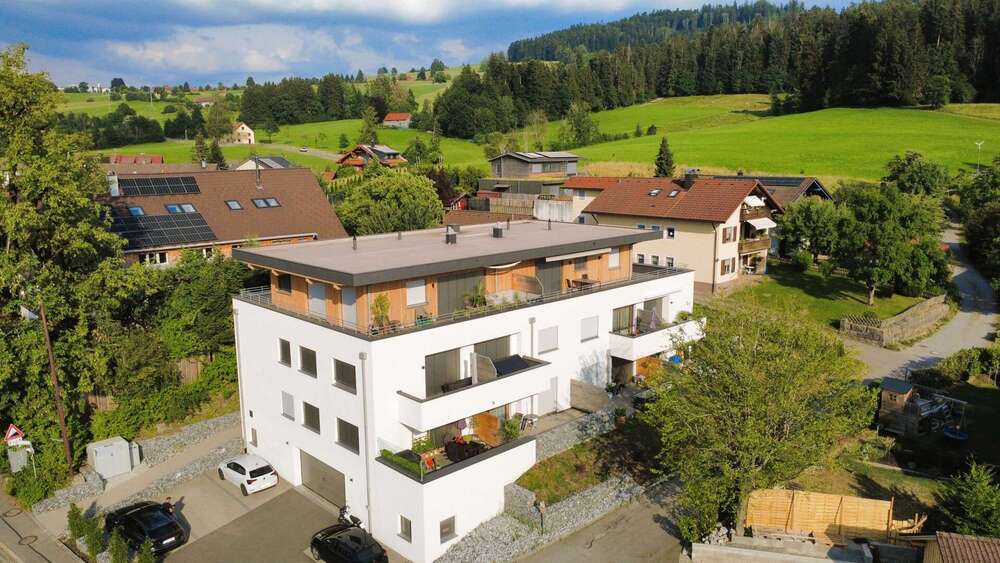 Etagenwohnung Weiler-Simmerberg / Weiler im Allgäu Weiler im Allgäu - 3 Zimmer, 97 m&sup2;, 1.310&euro; | Angebot:26973202
