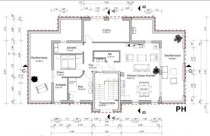 Einfamilienhaus Twistringen - 3.5 Zimmer, 140 m&sup2;, 1.500&euro; | Angebot:26429465