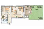 Erstbezug nach Kernsanierung - helle 3 Zimmer Gartenwohnung 3 zimmer