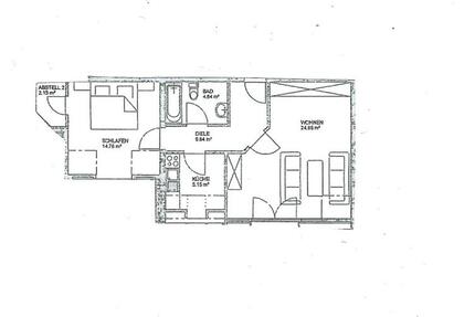 Wohnung Fredenbeck - 2 Zimmer, 59 m&sup2;, 530&euro; | Angebot:25232453