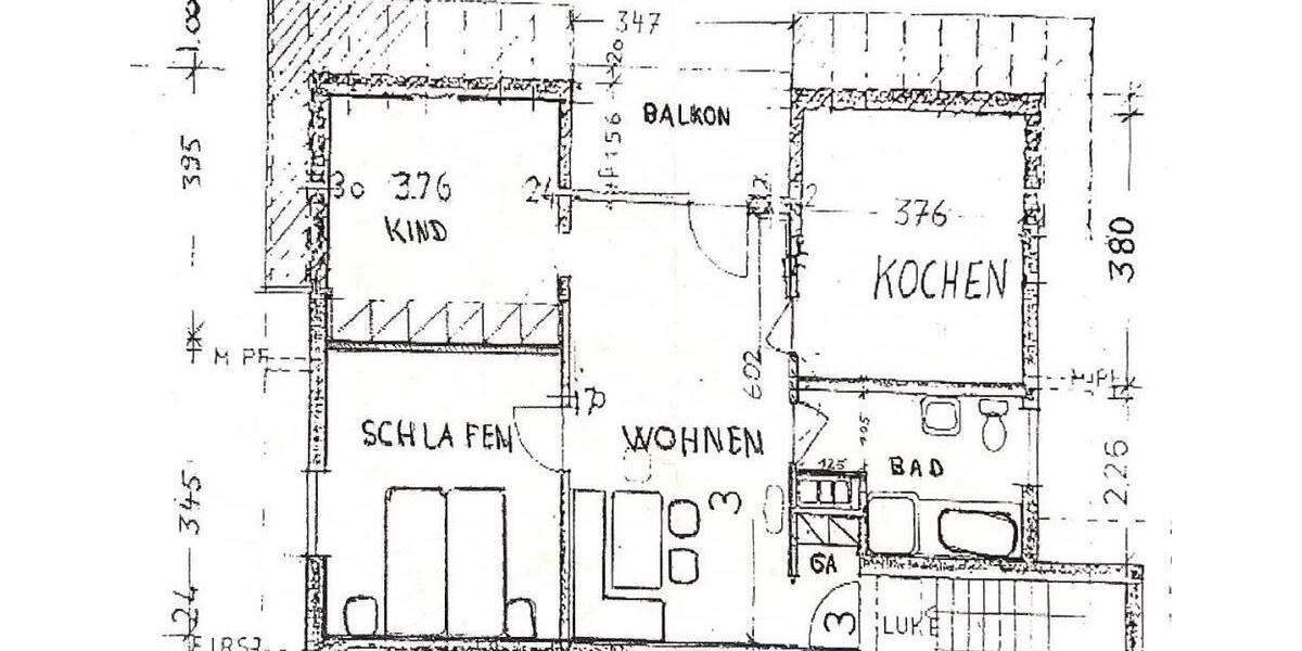 +++Dachgeschosswohnung mit 3 Zimmer, Loggia und Stellplatz in hervorragender Wohnlage +++ 3 zimmer