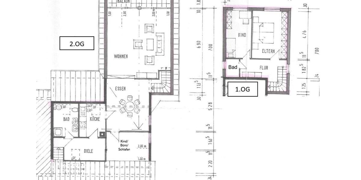 Maisonettenwohnung Schutterwald - 4 Zimmer, 133 m&sup2;, 1.295&euro; | Angebot:26273673