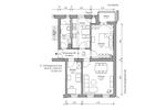 Etagenwohnung Bad Freienwalde (Oder) - 3 Zimmer, 76 m&sup2;, 850&euro; | Angebot:25568968