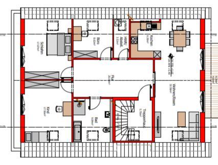 Dachgeschoßwohnung Kahl am Main - 4 Zimmer, 112 m&sup2;, 1.752&euro; | Angebot:26236084