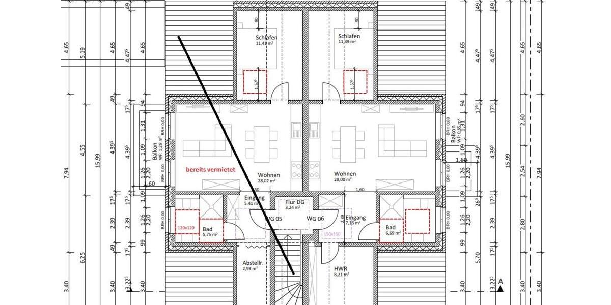Erstbezug in bester Lage von Mesum - 5 Wohnungen zur Vermietung 3 zimmer