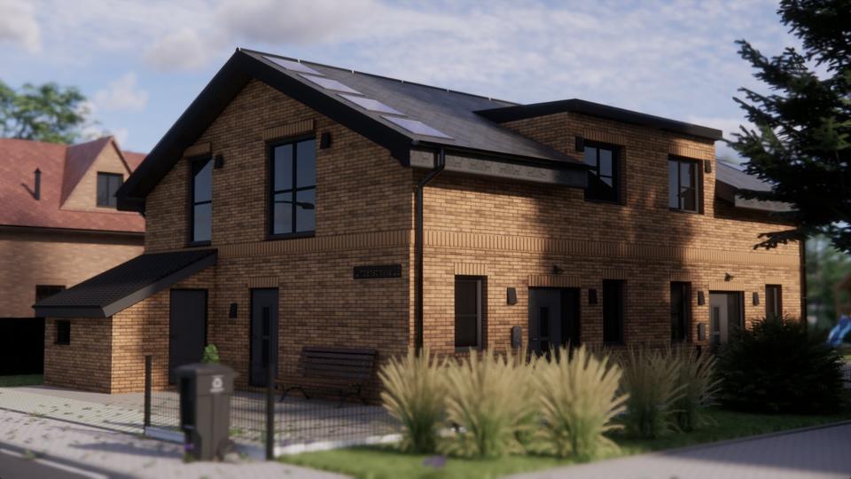 Doppelhaushälfte Büdelsdorf - 5 Zimmer, 120 m&sup2;, 1.590&euro; | Angebot:24572108