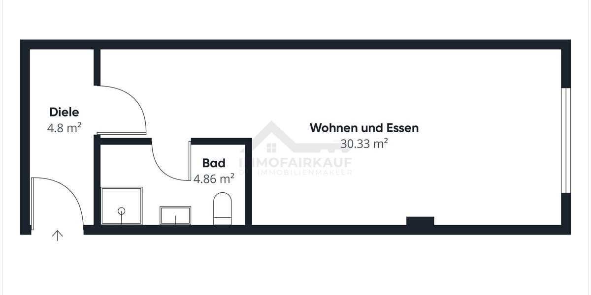 Erstbezug nach Komplettsanierung – helle Wohnung im 1. OG inkl. Einbauküche - Etagenwohnung Magdeburg Salbke | Angebot:25717449