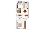 Erdgeschoßwohnung Staßfurt Atzendorf - 2 Zimmer, 60 m&sup2;, 329&euro; | Angebot:26146145