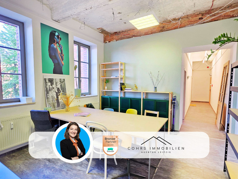 Urbanes 3-Räum Büro Atelier im Lindenhof zu vermieten