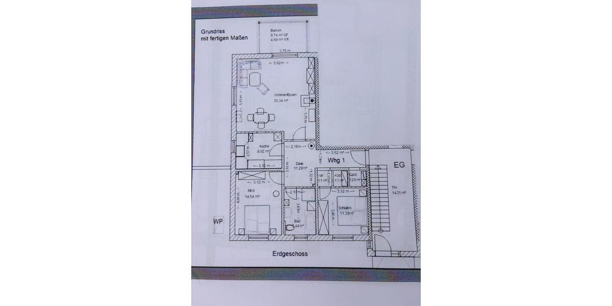 Etagenwohnung Simbach am Inn - 3 Zimmer, 845&euro; | Angebot:23721558