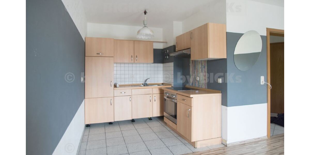 BIGKs - Suhl Mitte: 1Raumwohnung, Fahrstuhl, integrierte Küche&Wannenbad,Balkon (-;) - Etagenwohnung Suhl Suhl Mitte | Angebot:27126011