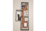 Etagenwohnung Nordhausen - 2 Zimmer, 44 m&sup2;, 270&euro; | Angebot:26563052