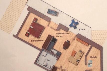 Wohnung Waging am See Fisching - 2 Zimmer, 56 m&sup2;, 1.050&euro; | Angebot:25105933