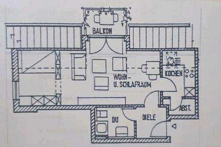 Wohnung Oberviechtach - 1 Zimmer, 43 m&sup2;, 320&euro; | Angebot:25168383