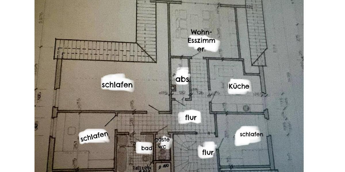 Etagenwohnung Dörpen - 5 Zimmer, 105 m&sup2;, 790&euro; | Angebot:26020786