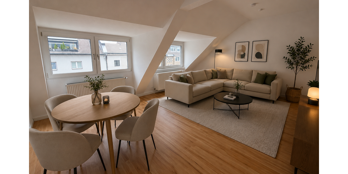 Etagenwohnung Düsseldorf Friedrichstadt - 2 Zimmer, 64 m&sup2;, 1.071&euro; | Angebot:27226160