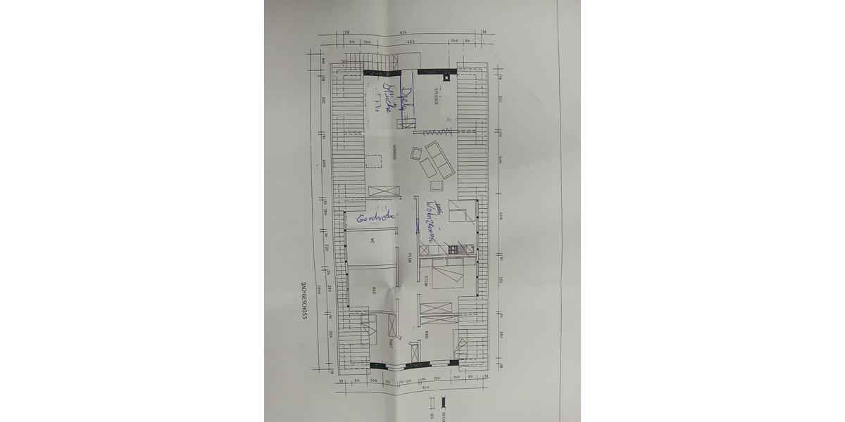 Dachgeschoßwohnung Goch - 4 Zimmer, 85 m&sup2;, 1.010&euro; | Angebot:25174416