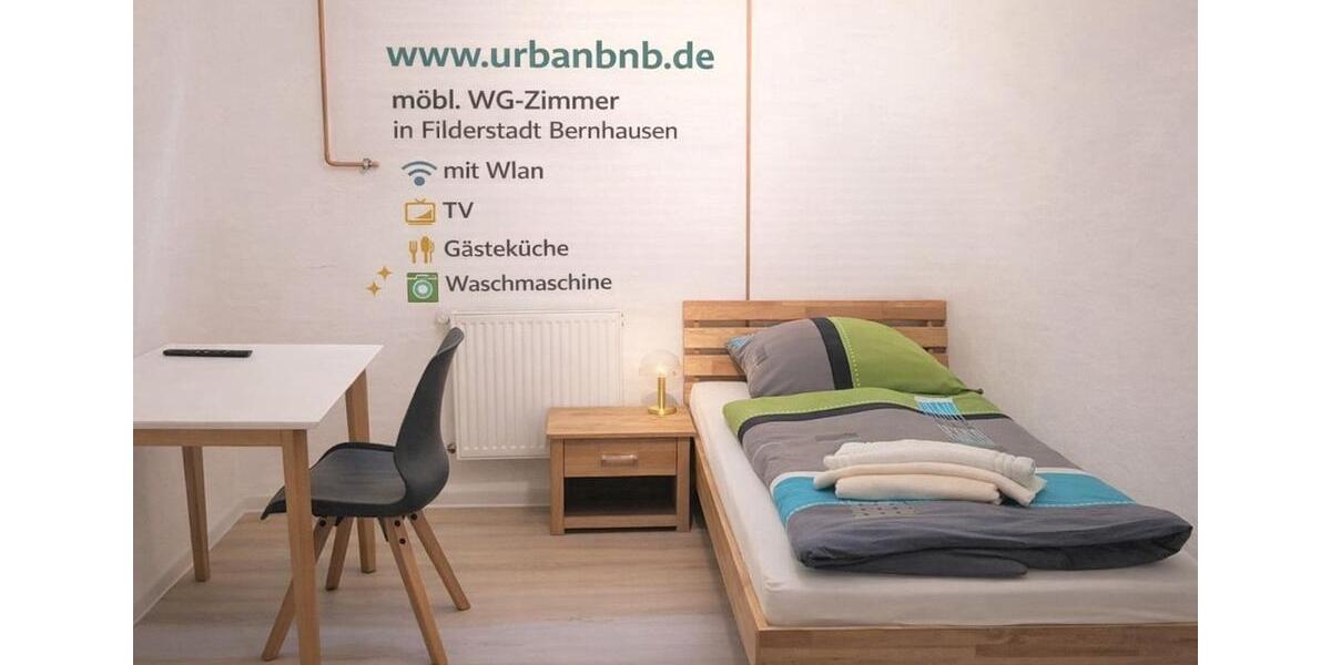 Wohnen auf Zeit Filderstadt - 1 Zimmer, 12 m&sup2;, 530&euro; | Angebot:26219726