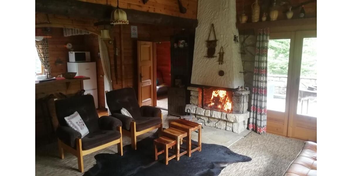 Harz Uriges Blockhaus Ferienhaus Pers 8 Hund 2 Kamine Bergblick 4 zimmer