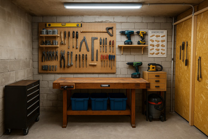 Werkraum Technikraum Lagerraum WC & Starkstrom zimmer