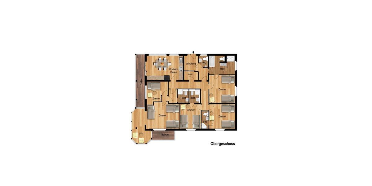 Wohnen auf Zeit Detmold Hakedahl - 10 Zimmer, 250 m&sup2;, 28&euro; | Angebot:24784467