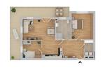Etagenwohnung Grassau Kucheln - 3 Zimmer, 95 m&sup2;, 1.485&euro; | Angebot:26474810