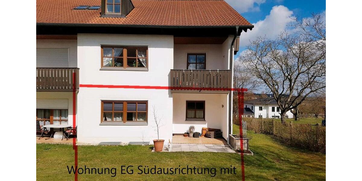 Terrassenwohnung Kößlarn - 3 Zimmer, 86 m&sup2;, 795&euro; | Angebot:23498112