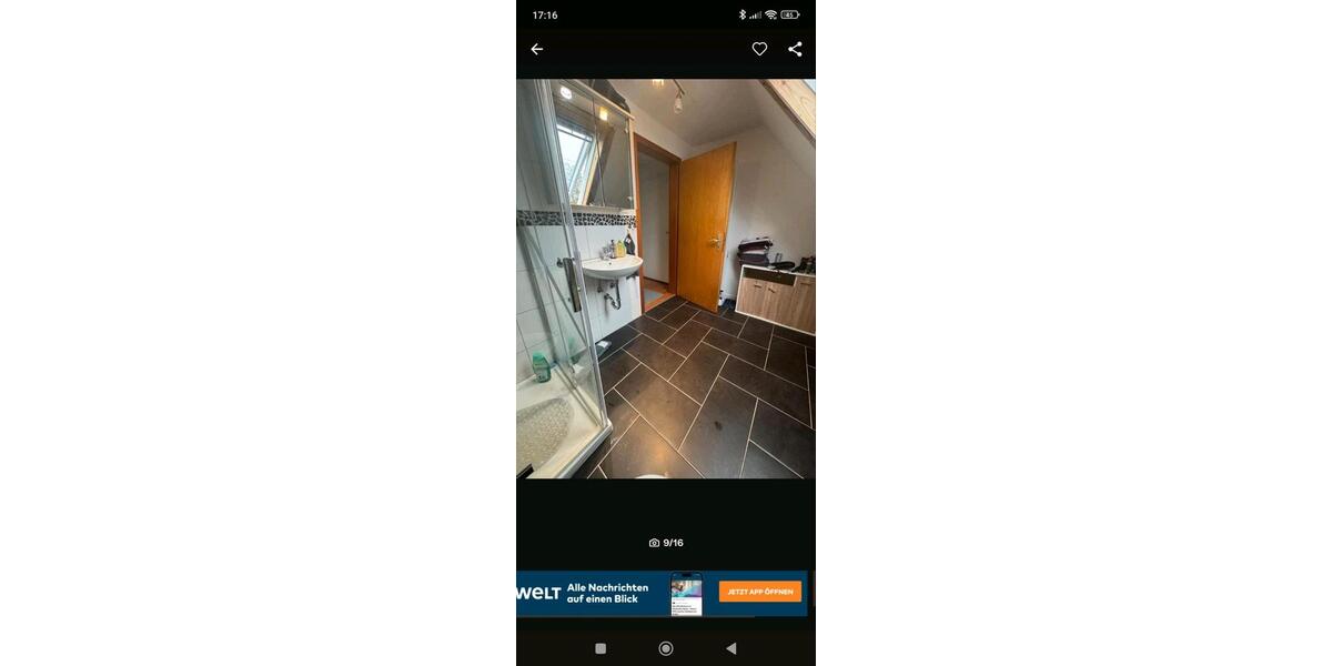 Dachgeschoßwohnung Sohren - 2 Zimmer, 60 m&sup2;, 640&euro; | Angebot:26420094