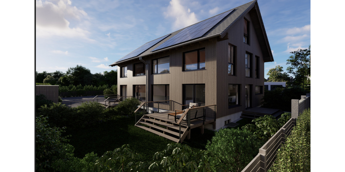 Vermietung 2 DHH, hochwertig ökologische Holzbauweise -Erstbezug- 6 zimmer