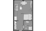 Etagenwohnung Nürnberg Hasenbuck - 1 Zimmer, 30 m&sup2;, 790&euro; | Angebot:26481294