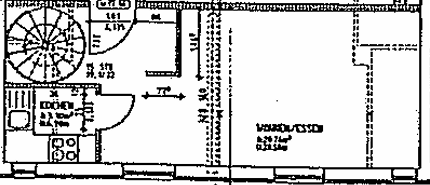Etagenwohnung Chemnitz Zentrum - 2 Zimmer, 50 m&sup2;, 299&euro; | Angebot:26205401