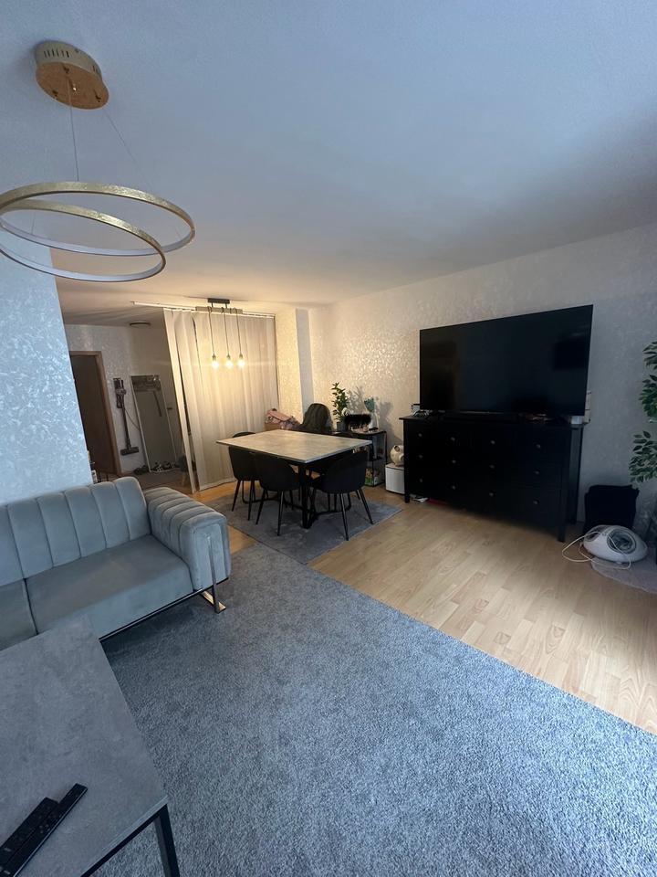 Ruhige 2-Zimmer Wohnung mit Balkon am Fluss - inkl Einrichtung