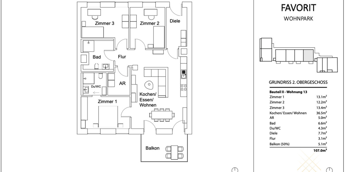 Etagenwohnung Kirn - 4 Zimmer, 107 m&sup2;, 1.231&euro; | Angebot:25691298