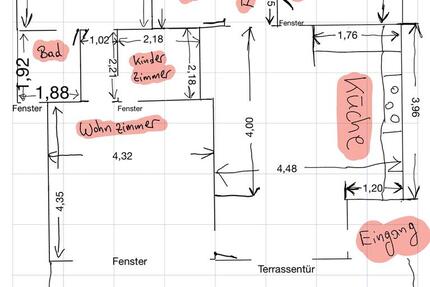 Wohnung 99 m2 zu vermieten in Mainhausen