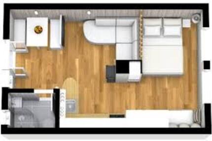 Charmante 1-Zimmer-Wohnung mitten in Ettlingen zimmer