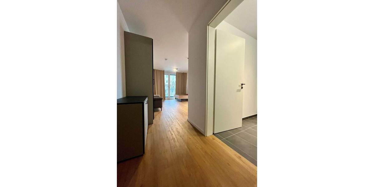 Helle, möblierte 1-Zimmer-Neubau-Wohnung mit Balkon! 1 zimmer