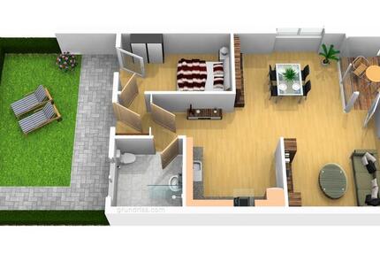 Wohnung Oldenburg Ziegelhof - 2 Zimmer, 45 m&sup2;, 800&euro; | Angebot:25805400