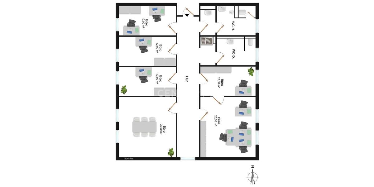 Gewerbeobjekt Gießen Anneröder Siedlung - 990&euro; | Angebot:26445547
