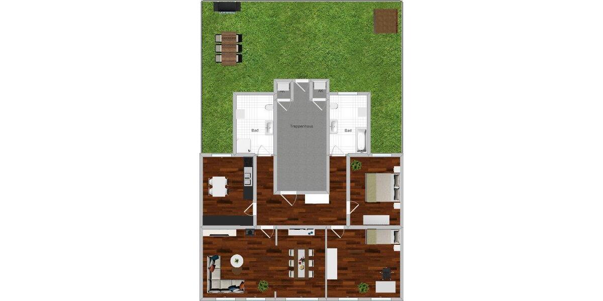 Etagenwohnung Großenhain - 4 Zimmer, 116 m&sup2;, 800&euro; | Angebot:26561426