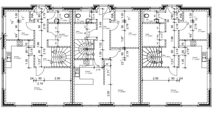 Reihenhaus Saterland - 5 Zimmer, 122 m&sup2;, 1.150&euro; | Angebot:26189590