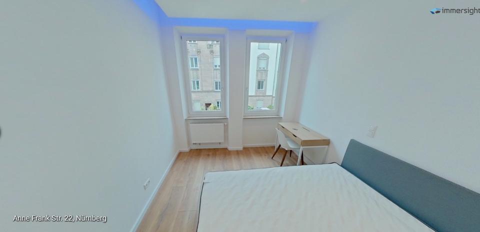 WG-Zimmer in moderner 3er-WG – Anne-Frank-Str. 22, Nürnberg zimmer