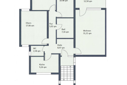 Wohnung Wetter (Ruhr) - 4.5 Zimmer, 108 m&sup2;, 1.000&euro; | Angebot:25280150